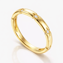 Load image into Gallery viewer, Star Loyalty Ring with 5 Stones
