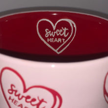 Load image into Gallery viewer, Sweetheart, Loveheart Mug
