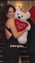 Load and play video in Gallery viewer, I Love You - Romantic Bear
